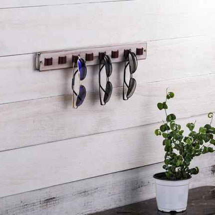 Wood Sunglasses Holder Wall Mounted Sunglass Organizer Husband Gifts, , ["Storage","Sunglasses"], ꫀꪶꫀᧁꪖꪀᥴꫀ꠸ᠻꪗ..