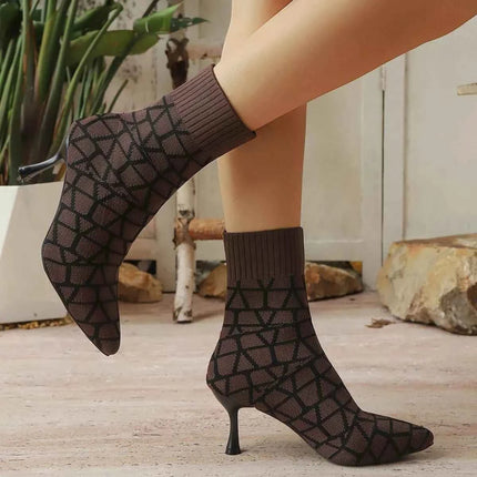 Mesh Point Toe : Stiletto Boots, , ["Classy Ballet Flats","Ship From Overseas"], ꫀꪶꫀᧁꪖꪀᥴꫀ꠸ᠻꪗ..