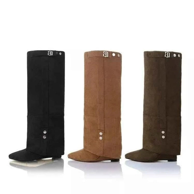 Chic Pointed Block Heel Boots - Stylish & Comfortable, , ["Classy Ballet Flats","Ship From Overseas"], ꫀꪶꫀᧁꪖꪀᥴꫀ꠸ᠻꪗ..