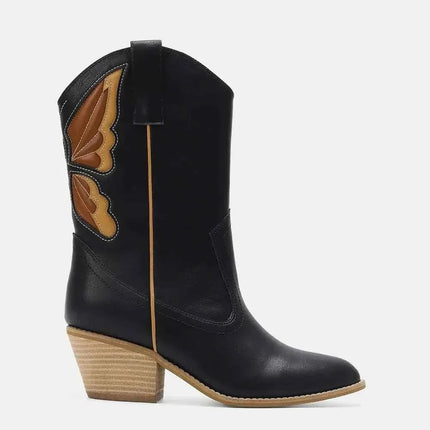 Beast Fashion Butterfly Cut : Detail Point Toe Boots, , ["Beast Fashion","Ship from USA"], ꫀꪶꫀᧁꪖꪀᥴꫀ꠸ᠻꪗ..