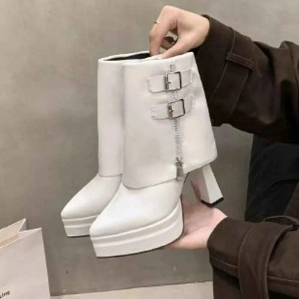 Elegant Point Toe : High Heels Boots, , ["Classy Ballet Flats","Ship From Overseas"], ꫀꪶꫀᧁꪖꪀᥴꫀ꠸ᠻꪗ..