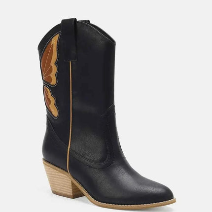 Beast Fashion Butterfly Cut : Detail Point Toe Boots, , ["Beast Fashion","Ship from USA"], ꫀꪶꫀᧁꪖꪀᥴꫀ꠸ᠻꪗ..